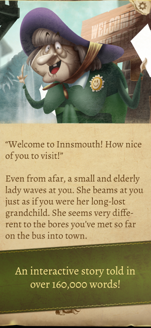 Screenshot van de zaak Innsmouth