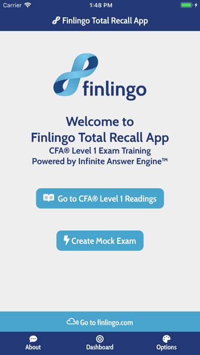 Finlingo Total Recall Screenshot