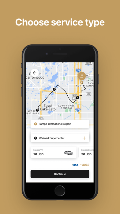 Express Ride: Taxi in Tampa Screenshot