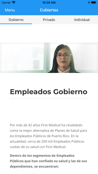 First Medical Móvil Screenshot