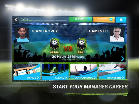 Football Management Ultra 2024 iPad app afbeelding 1