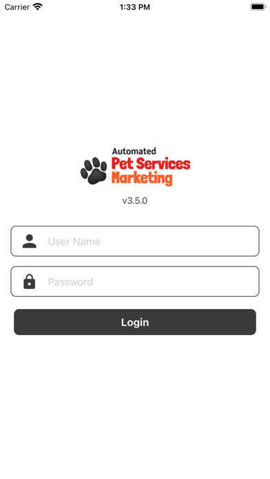 Pet Services Marketing Screenshot