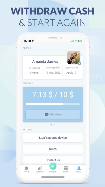 Make Steps & Earn Cash Money screenshot-4