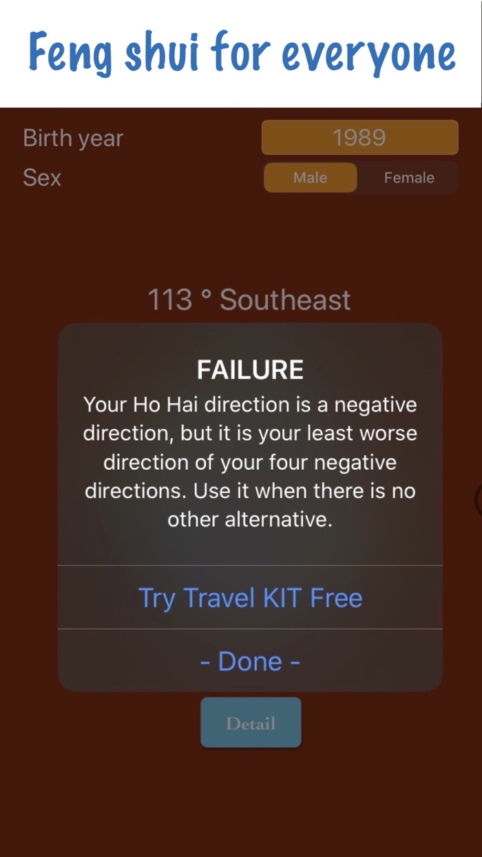 Feng shui Compass in English