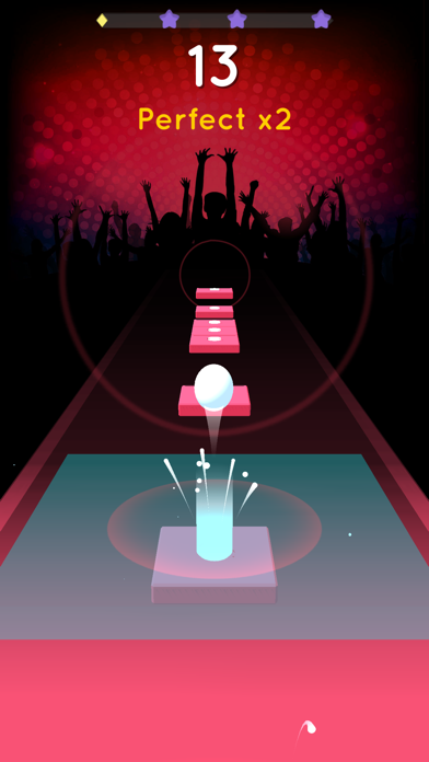 Beat Hop 3D Dancing Music Ball Screenshot