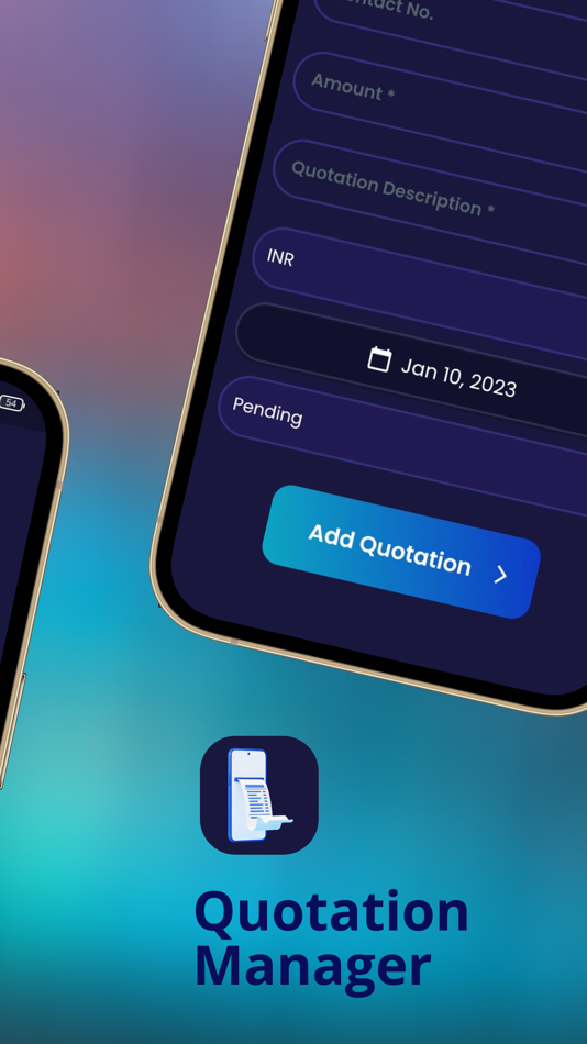 #3. Quotation Manager (iOS) Podle: Jasminder Pal Singh