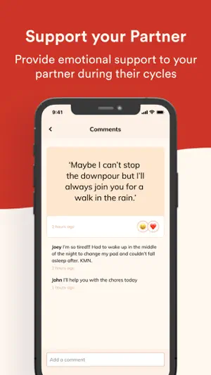 Blood Couple Period Tracker screenshot 4