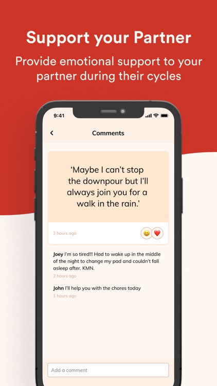 Blood Couple Period Tracker screenshot-3