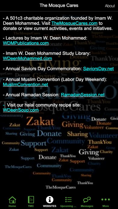 The Mosque Cares:WDM Ministry Screenshot
