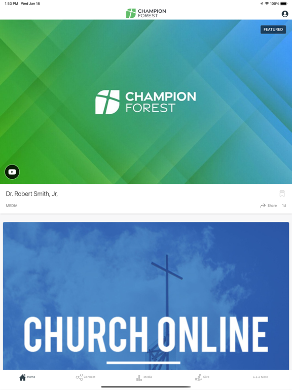 Champion Forest iPad screenshot 1 - Lifestyle app