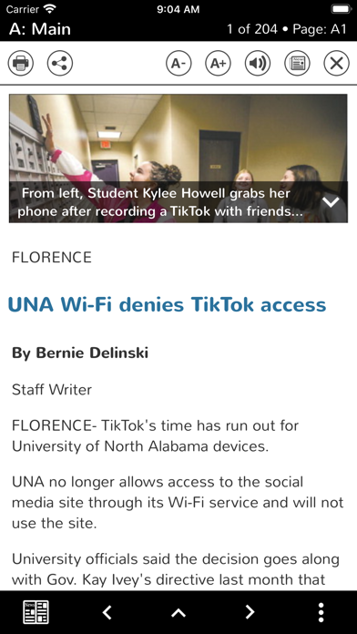 TimesDaily Screenshot