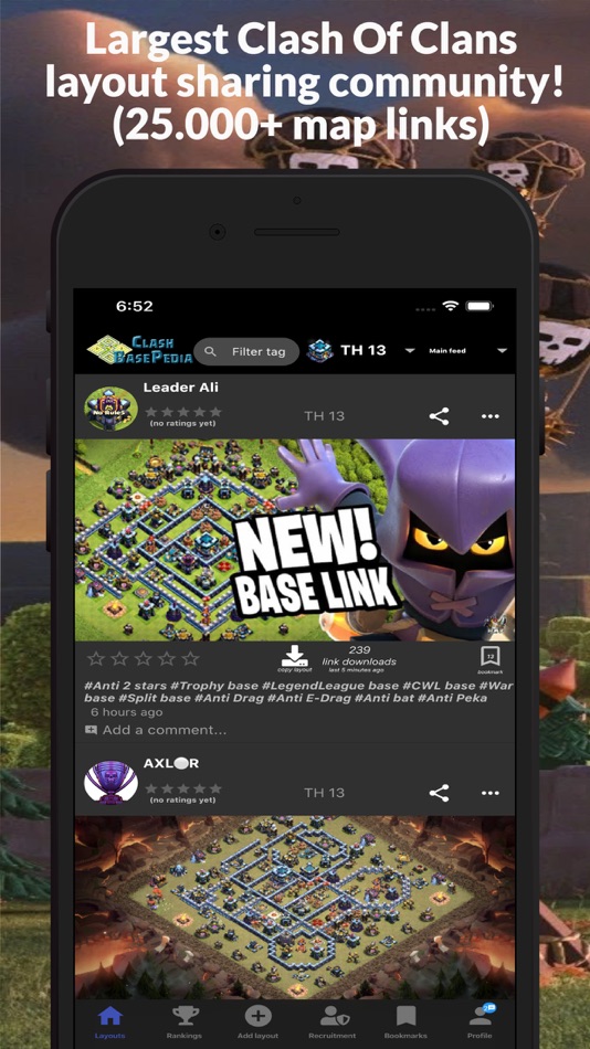 #1. BasePedia for Clash of Clans (iOS) 由: Andrei Chiritescu