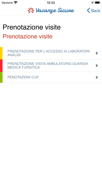 Vacanze Sicure - Safe Holiday Screenshot