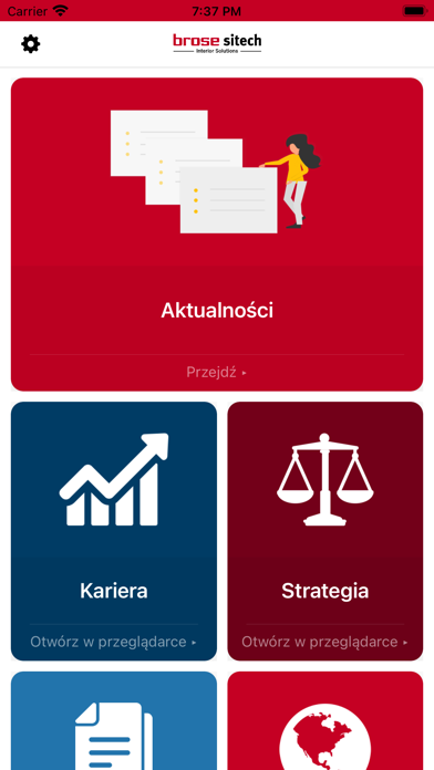 Brose Sitech App Screenshot