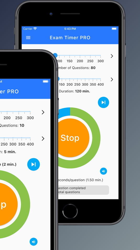 #6. Exam Timer PRO:Effortless,Easy (iOS) Podle: Alparslan Topbas