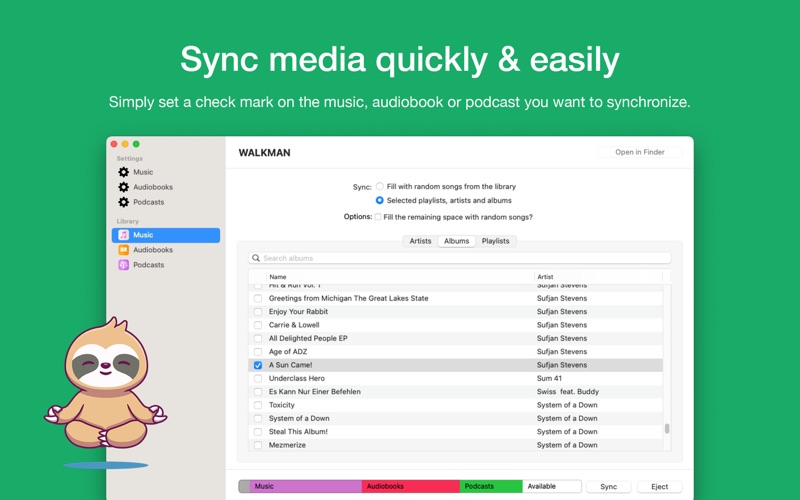 Chronisar - syncing for iTunes