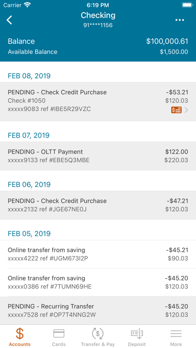 Gold Coast Federal CreditUnion Screenshot