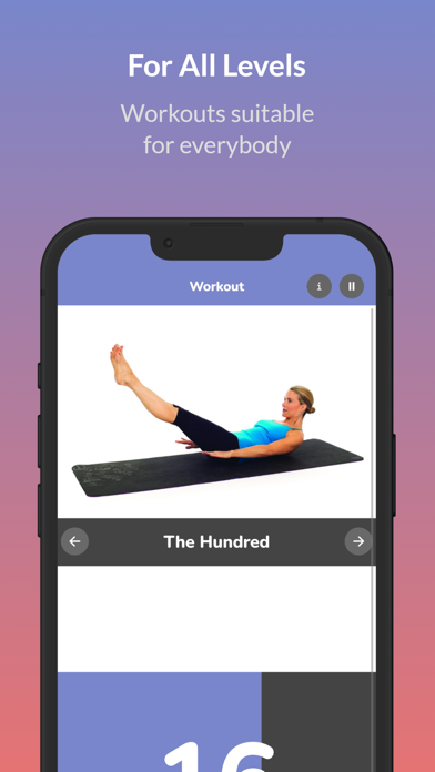 Pilates Exercises - All Levels Screenshot