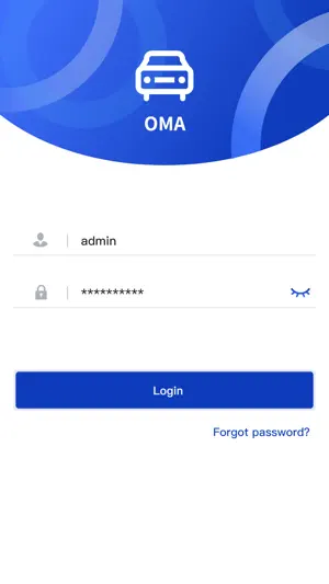 OMA-WEB screenshot 2