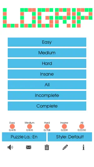 LoGriP (Logic Grid Puzzles) screenshot 1