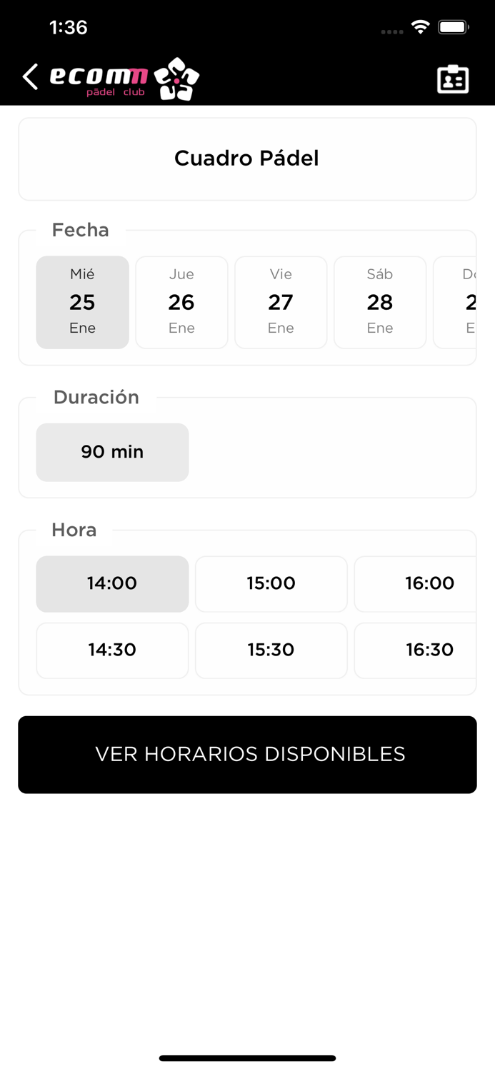 Ecomm Padel Club 3.0