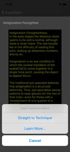 Game screenshot SniperSight: Eye Exercises apk
