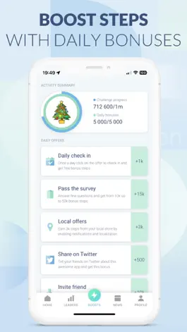 Game screenshot Make Steps & Earn Cash Money apk