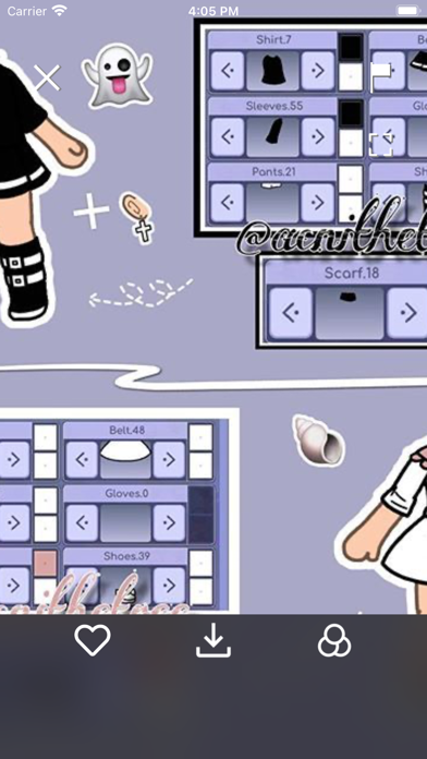 Gacha Outfit Ideas Life 4K Screenshot