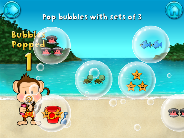 Monkey Math School Sunshine