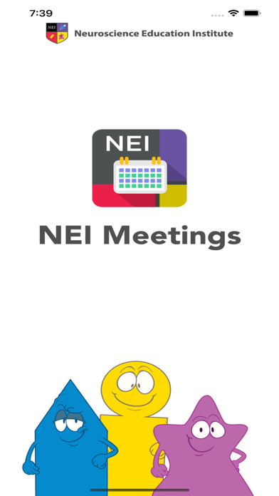 NEI Meetings Screenshot