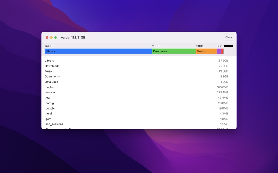#1. Storage Inspector (macOS) 由: Weida Fan