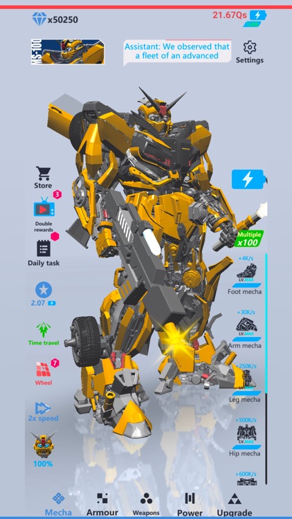 Idle Robot 3D screenshot-4