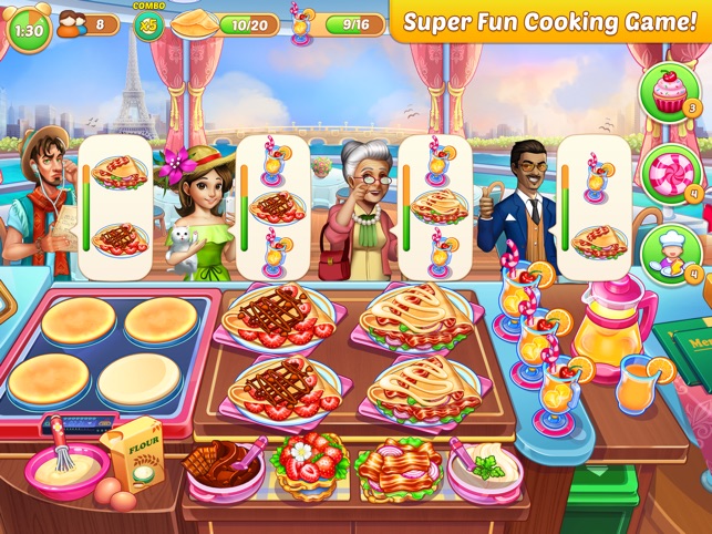 Cooking Papa, Gameplay Walkthrough, Cooking Games