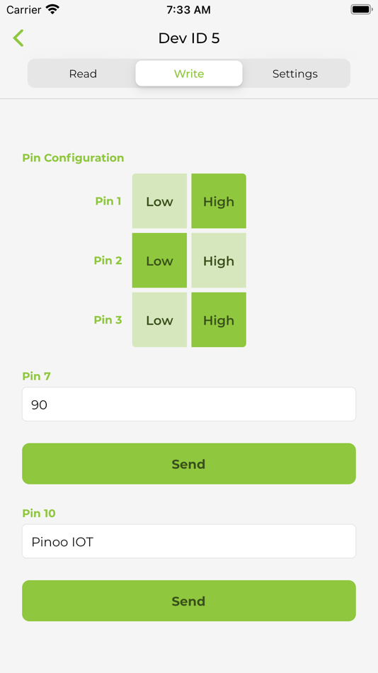 #8. Pinoo IOT (iOS) 由: Ridvan Canbaz