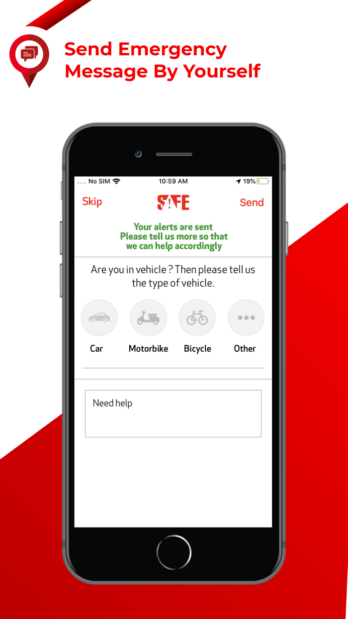 Safe - Personal Safety Alert