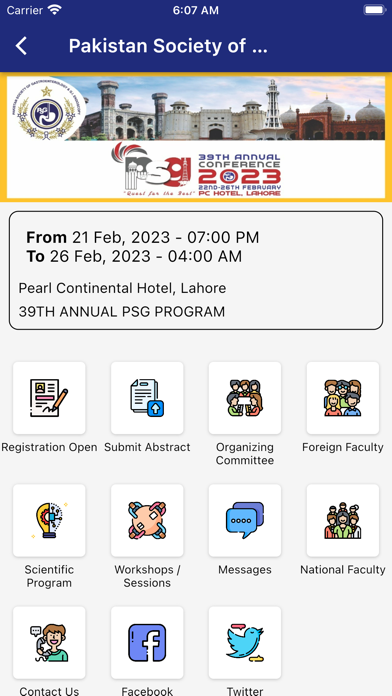 PSG-Pakistan Society of Gastro Screenshot
