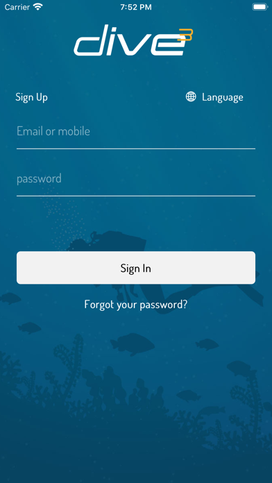 Screenshot #1 pour Dive3