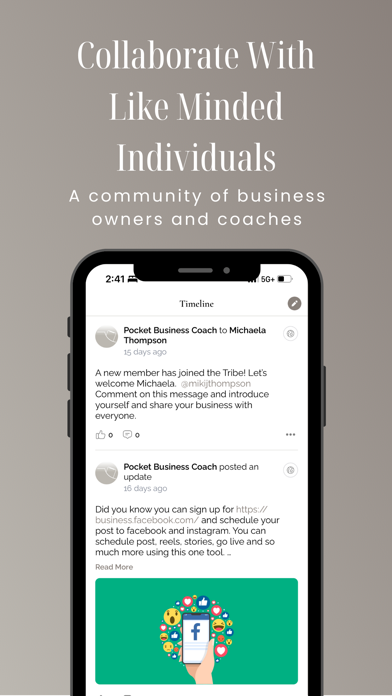 Pocket Business Coach Screenshot