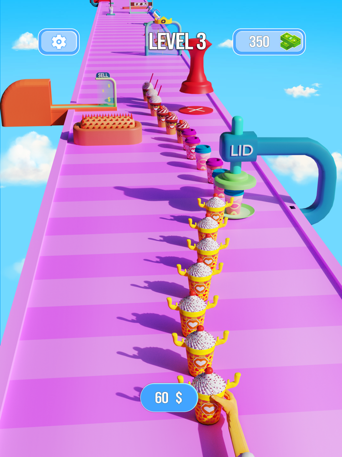 Coffee Stack Rush 3D