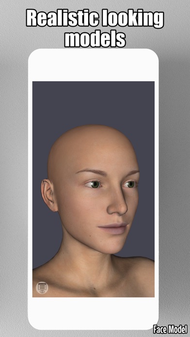 Face Model -posable human headのおすすめ画像1