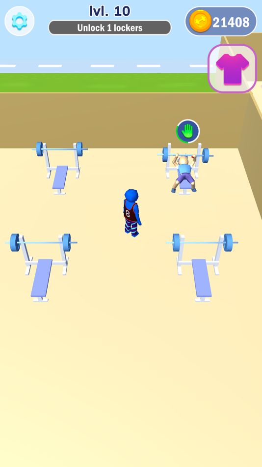 #7. Idle Gym Workout Games (iOS) 来自: LIVDG LIMITED