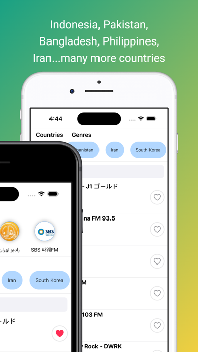 Radio Stations - Live FM Asia Screenshot
