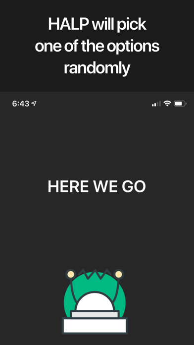 HALP - Random Decision Makerのおすすめ画像3