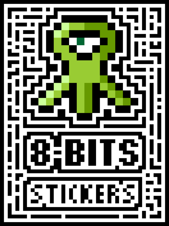 8-Bits Stickers