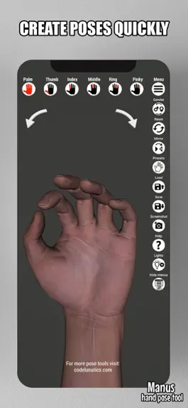 Game screenshot Manus - Hand reference for art apk