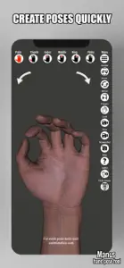 Manus - Hand reference for art screenshot #3 for iPhone