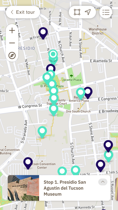 Presidio Museum Tours Screenshot