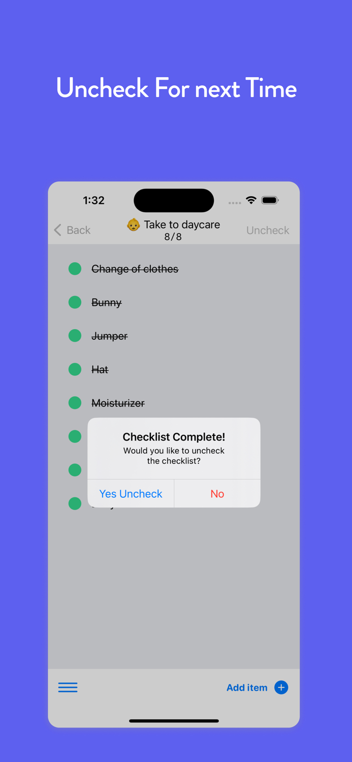 Daily Checklist CheckYourList