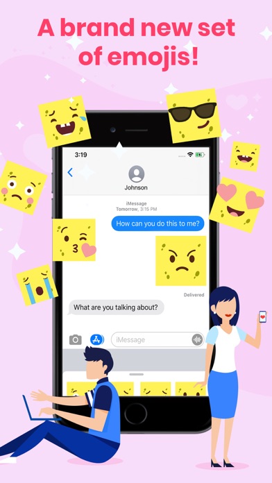 Emojis & Smileys for imessage & whatsapp screenshot 4