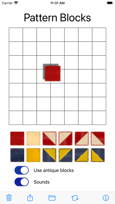 Pattern Blocks Screenshot